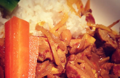Chiang Mai Pork and Ginger Curry