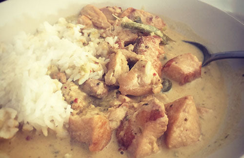 Life's Good Green Chicken Curry