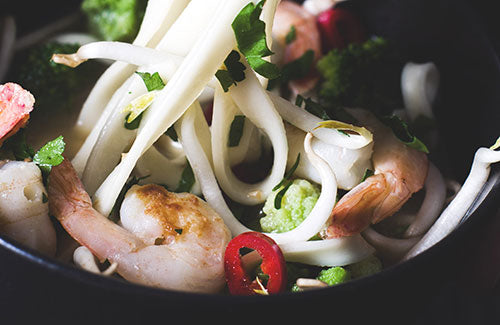 Life's Good Green Curry Seafood Stirfry
