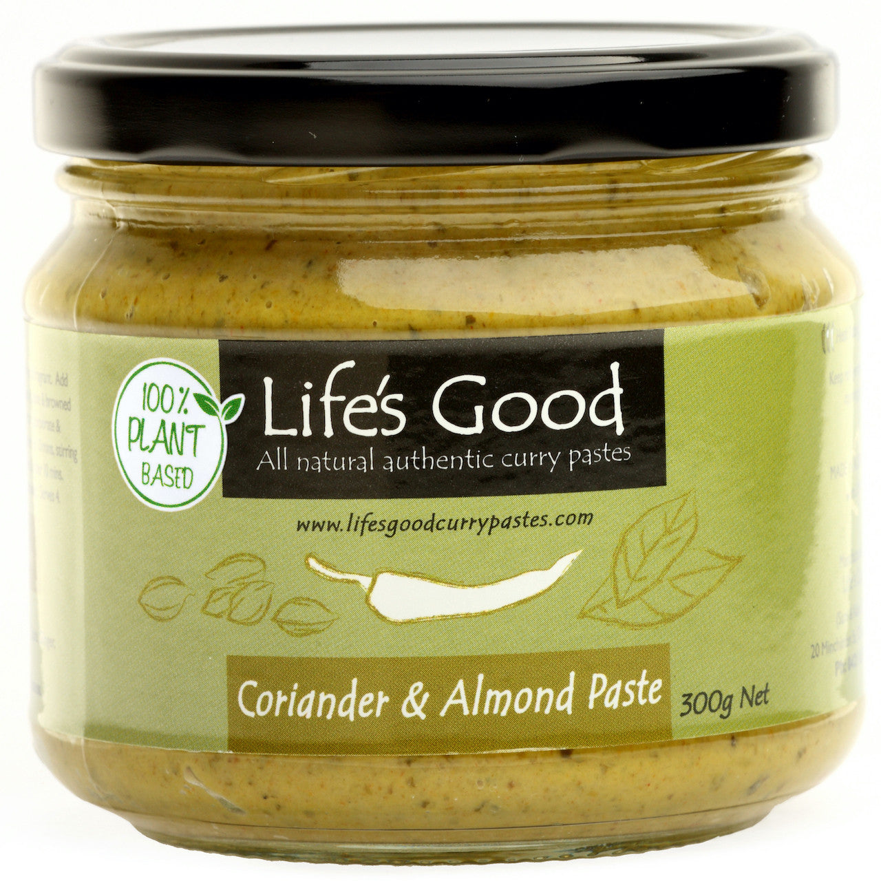 Plant Based Coriander & Almond Paste